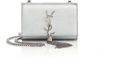 ysl silver clutch|small YSL clutch.